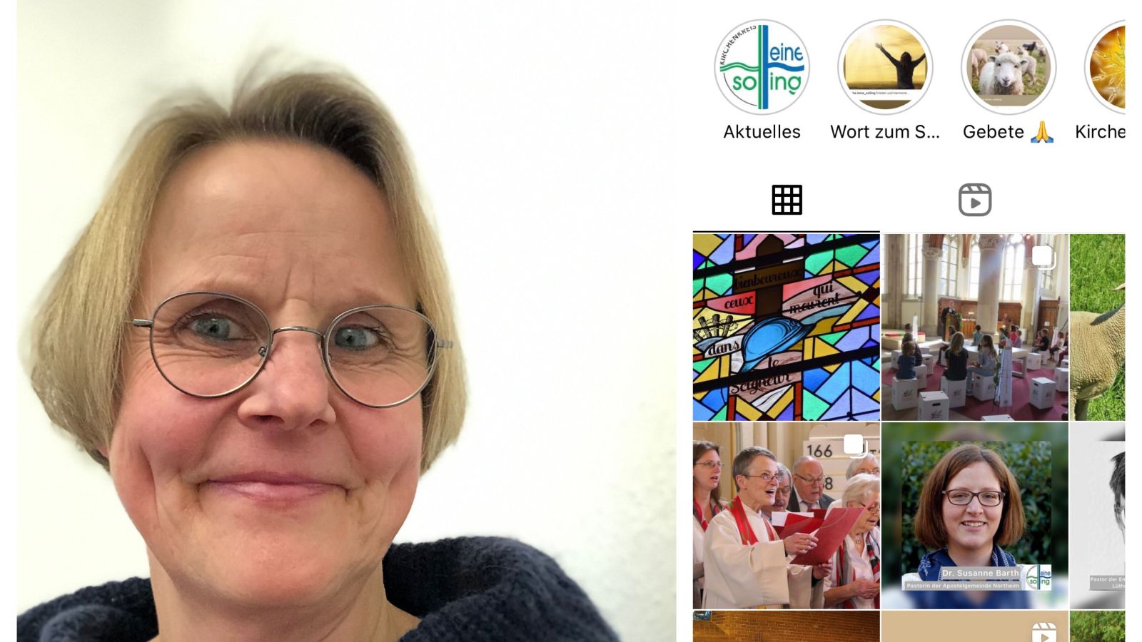 „Ein buntes, digitales Bilderbuch mit Glaubens-Stories“: Kerstin Neddenriep pflegt Instagram-Kanal des Kirchenkreises Leine-Solling 