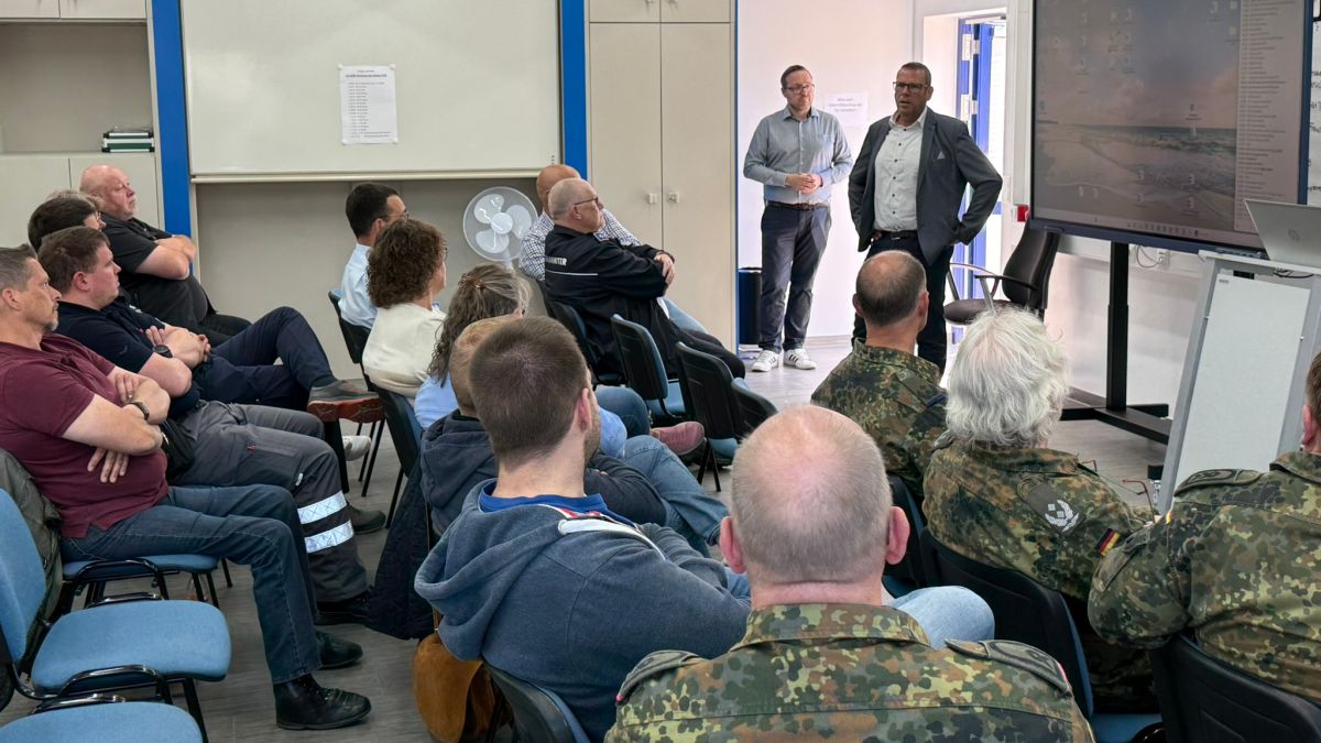  Katastrophenschutzstab des Landkreises Northeim trainiert Einsatzfähigkeit