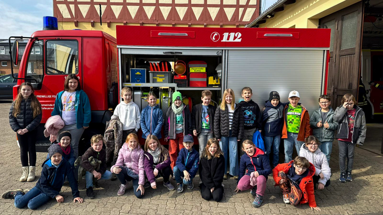 Brandschutzerziehung der Feuerwehr Kalefeld begleitet Kinder schon von klein auf