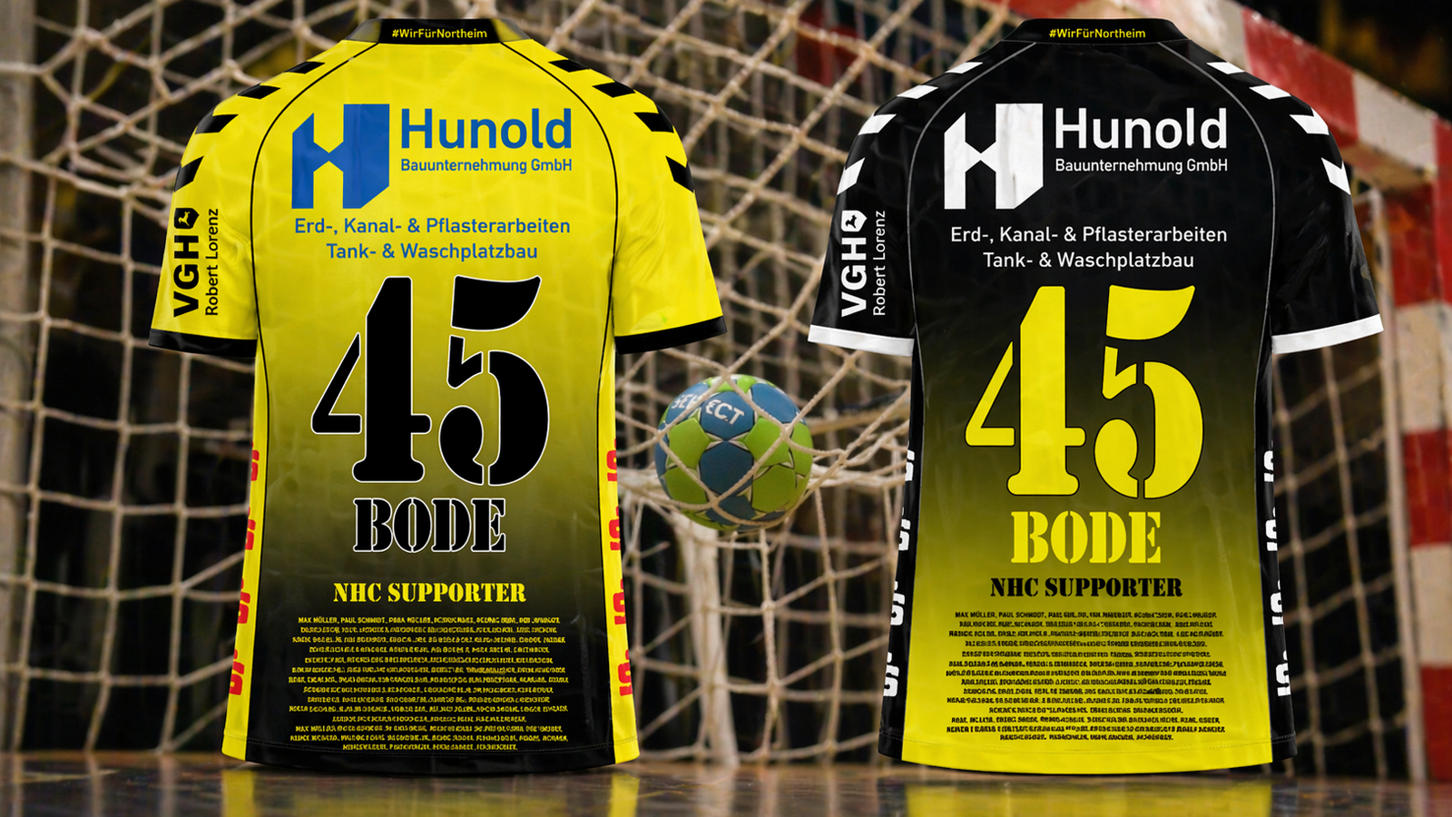 Northeimer HC startet Trikotaktion 3.0 zur Saison 2026/27 mit neuem Heim- und Auswärtstrikot