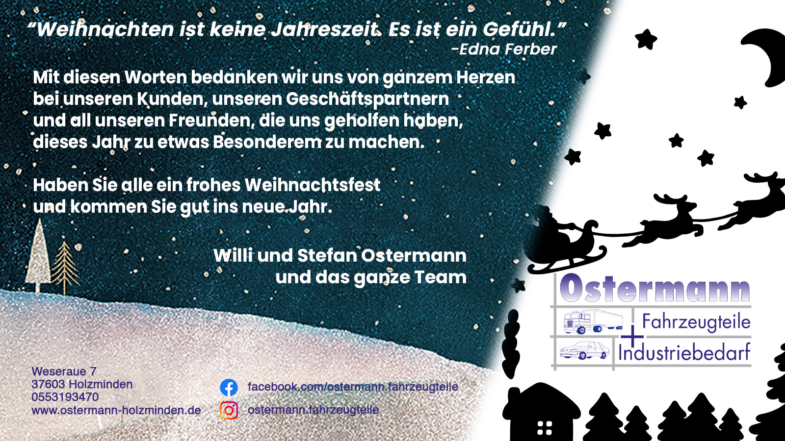 Ostermann Weihnachten